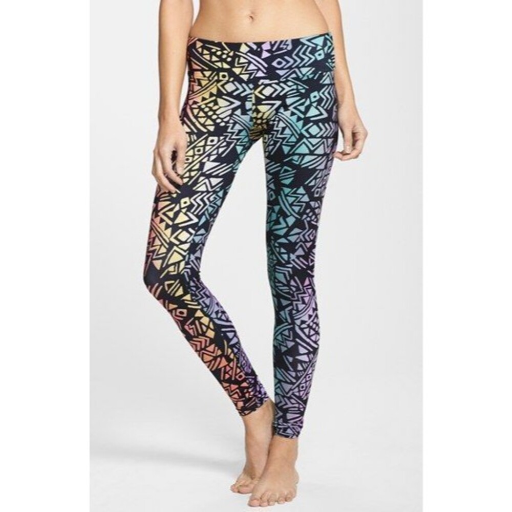 Onzie Hot Yoga Printed Long Legging Copa Cabana Tribal